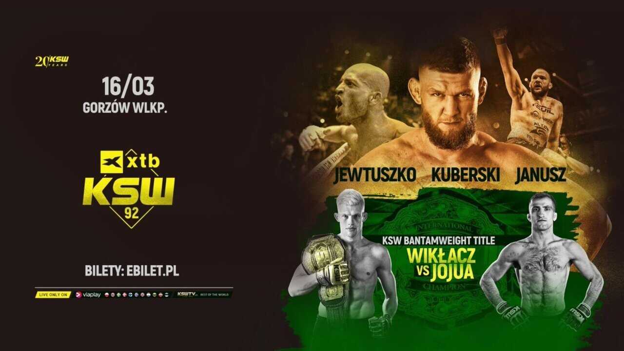 KSW 92: Wiklacz vs. Jojua (2024) 0