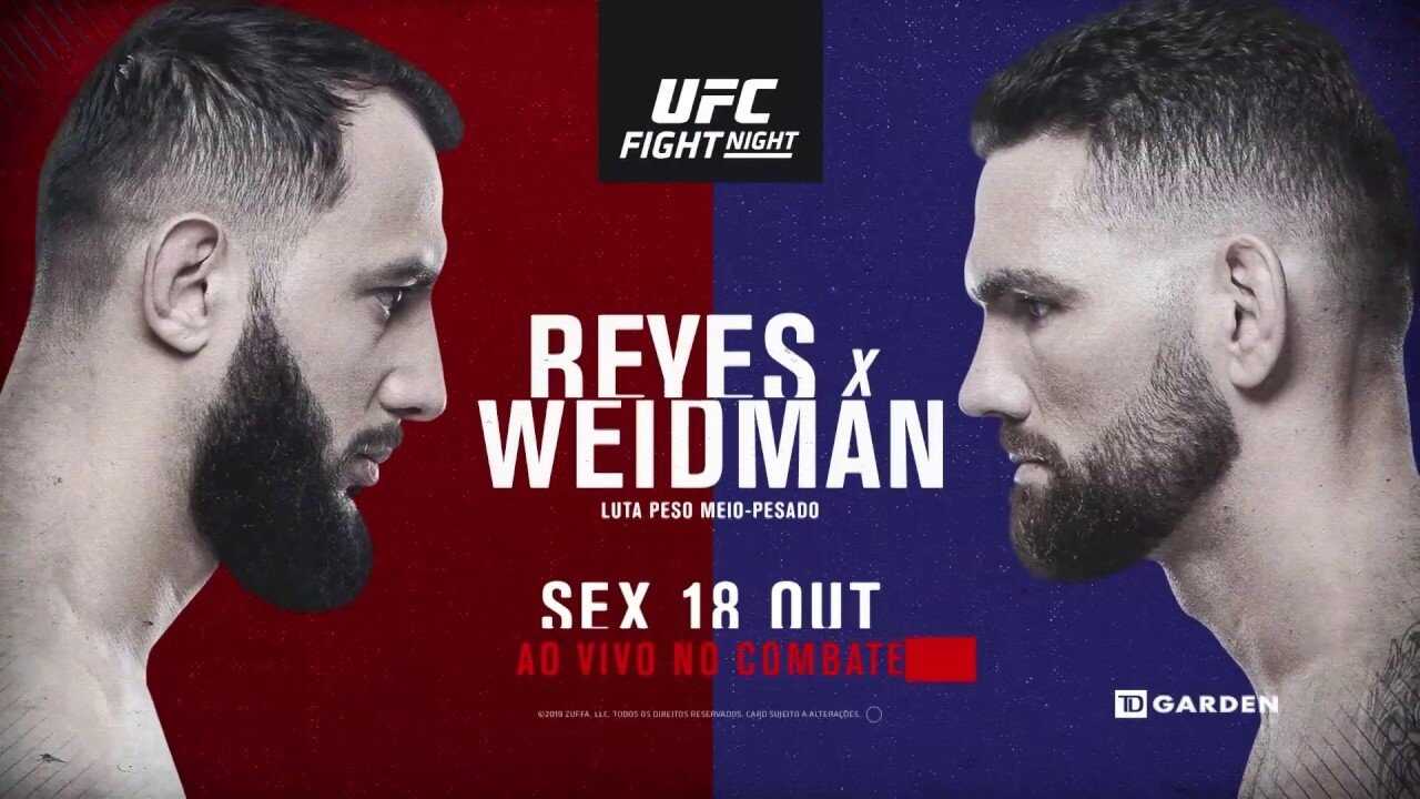 UFC on ESPN 6: Reyes vs. Weidman 0
