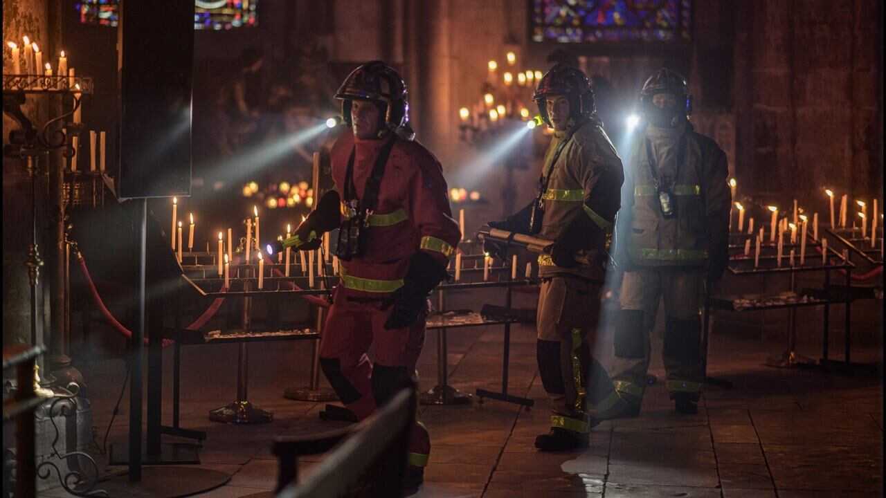Notre-Dame on Fire 0