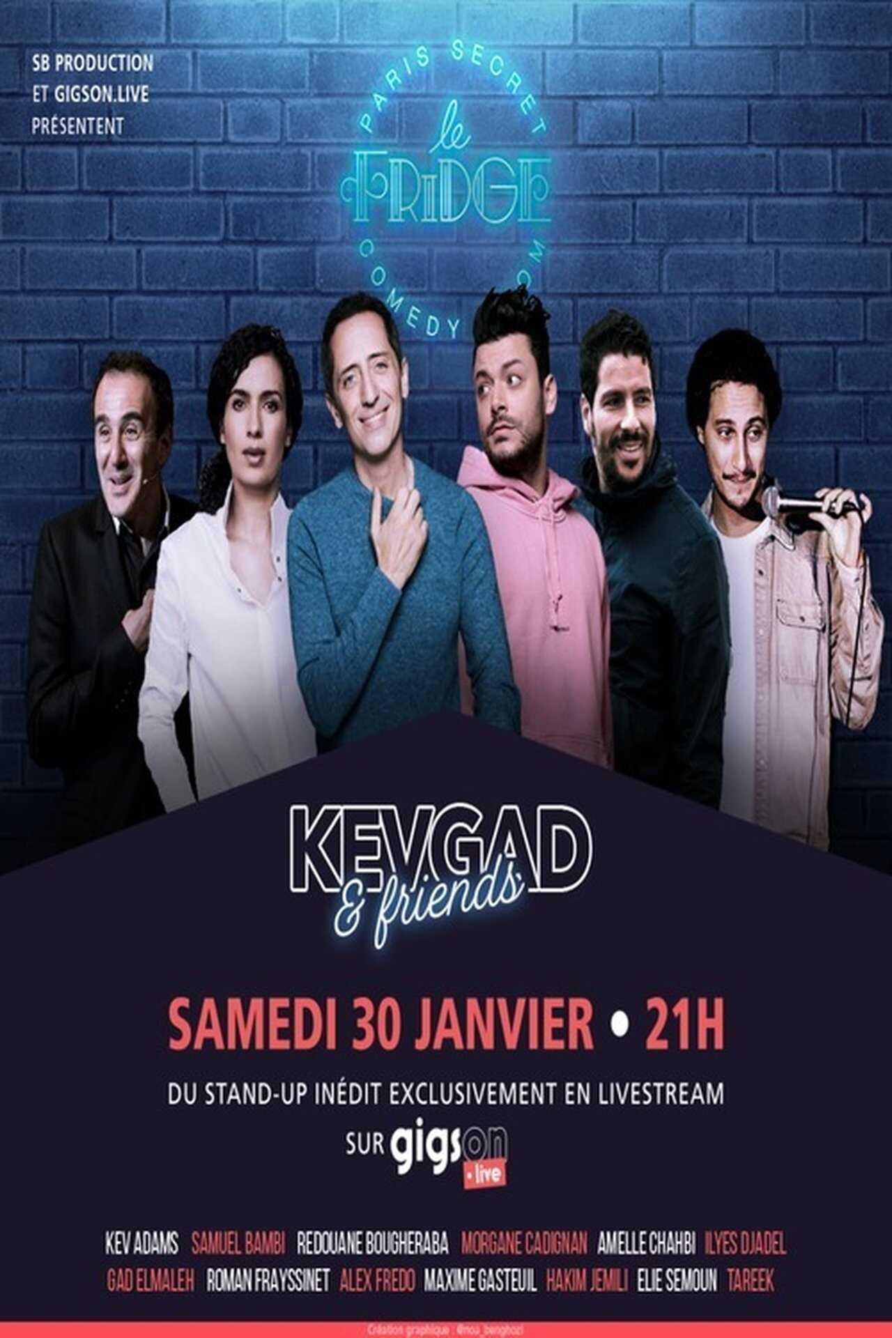 Kevgad & Friends au Fridge Comedy (2021) 0